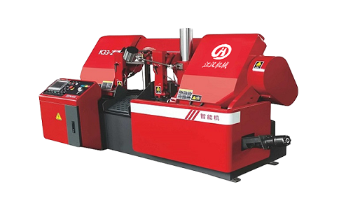 德昌卧式带锯床切削金属时出现打齿的原因是什么？